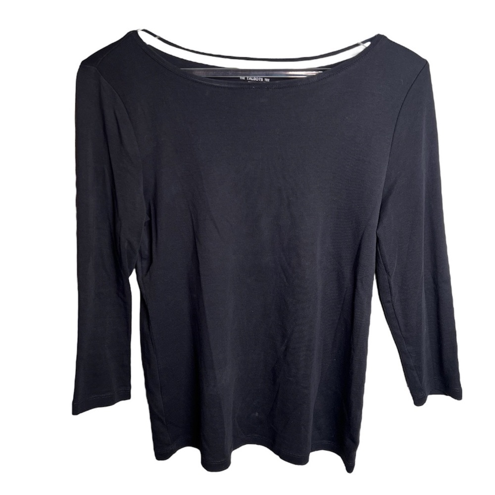 Talbots Black Long Sleeve Shirt